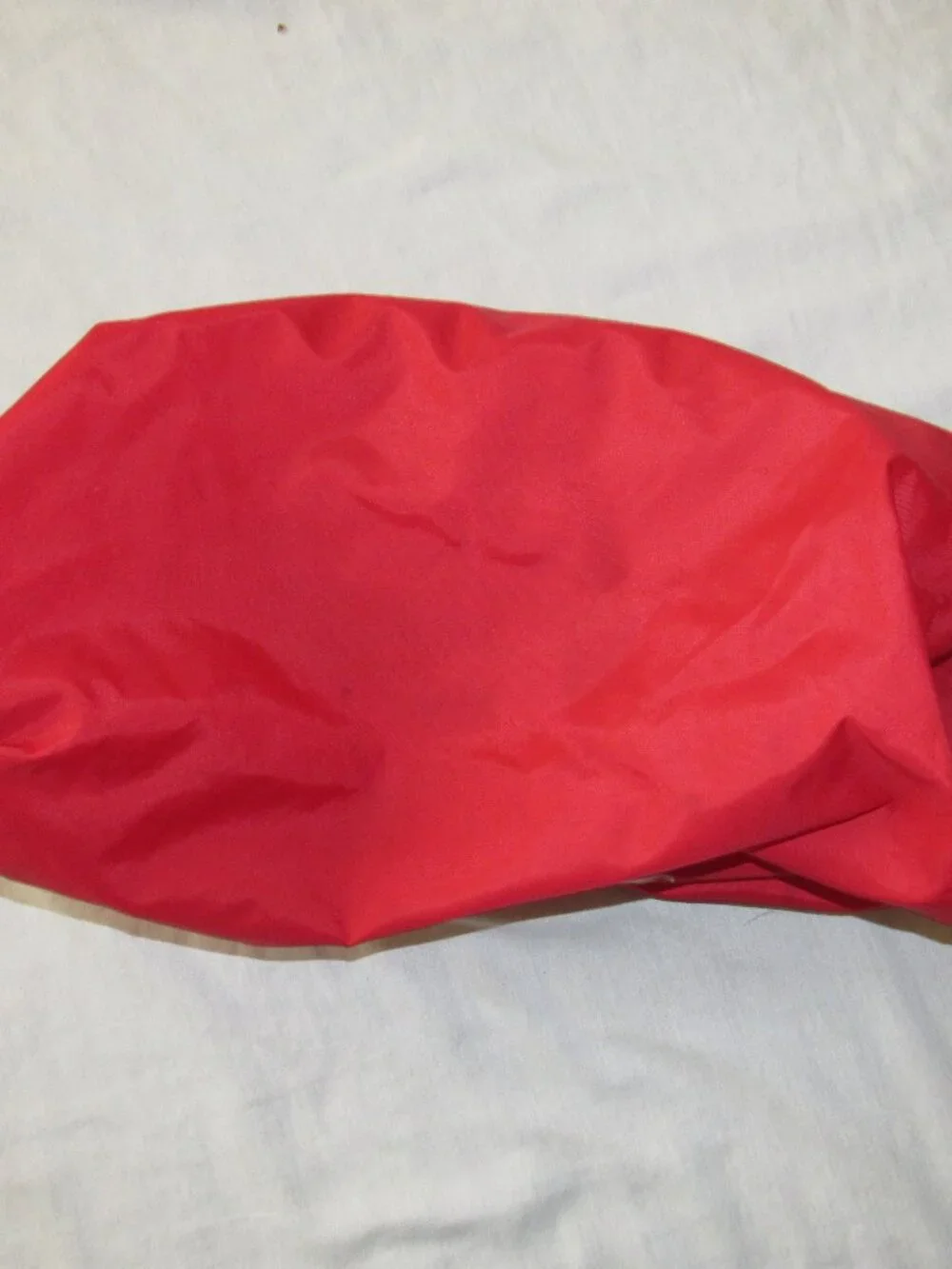 Vintage Cleveland Indians Chief Red Nylon Gym Duffel Bag